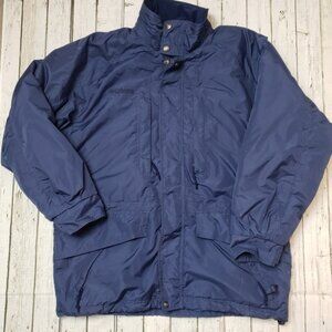 Vintage Columbia Ski Snow Winter Jacket Coat Insulateddark Blue